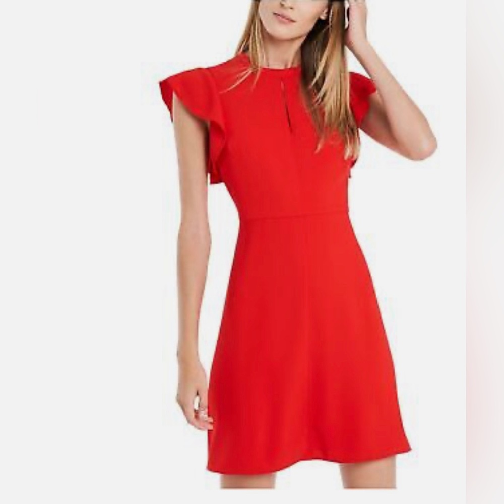 Riley&Rae  Womens Red Dress